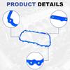 Oil Pan Gasket Set Fits 1990-2011 Chrysler Dodge Caravan Concorde 3.3L V6 OHV 12v