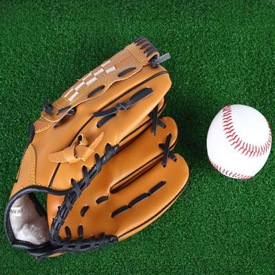 9.5/10.65/11.5/12.5Palce Dospělí Muži Ženy Venkovní Sportovní Baseballová Rukavice Softbalové Tréninkové Vybavení Rukavice pro Levou Ruku Nerezová Ocel Rychlé Dodání