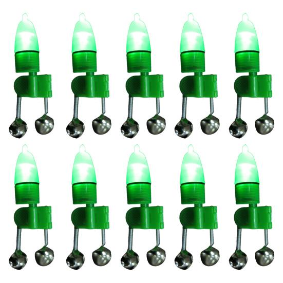 10Pcs Fishing Bite Alarms High Sensitivity Loud Sound Universal Simple Installation Fishing