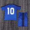 Vintage National Team Football Jerseys Retro Kids Sportswear Cycling Running Fitness