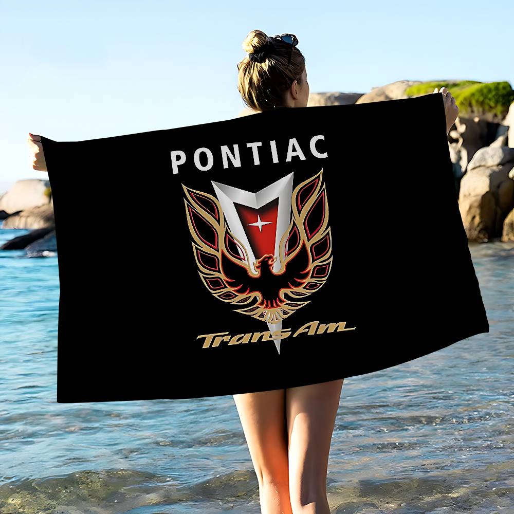 P-Pontiacs Firebird Trans Big Microfiber Beach Towels Quick Dry Towel Sand Beach Towels Pool Towel for Travel Swim Pool Yoga