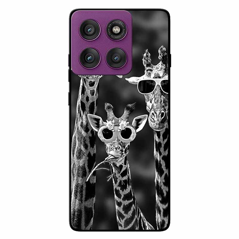 Für Motorola Edge 60 Pro Hülle Edge 60 Schwarz TPU Silikon Rückabdeckung Hülle für Edge 60 60 Pro 5G Stoßfänger MOTO Edge60 5G Handy Funda