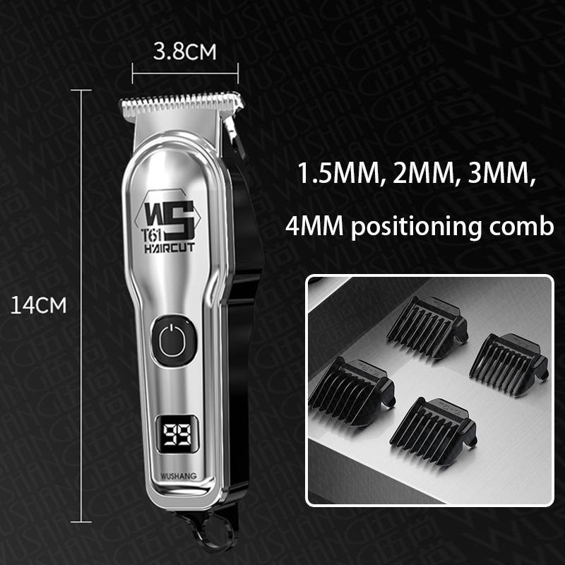 Cichy zestaw do strzyżenia włosów dla niemowląt - Bezpieczny trymer, Cichy dla noworodków, Zaokrąglone ostrza, Akumulatorowy, Bezbolesne i bezstresowe strzyżenie w domu dla dzieci