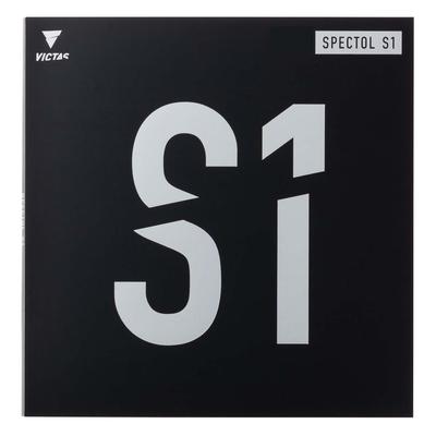 VICTAS Spectrum S1 Table Tennis 210010 Rubber, Standard, Red, 1.6mm,