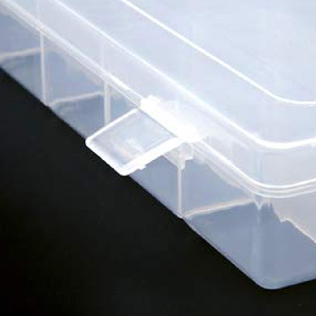 Jewelry Organizer Box for w/ Dividers 36-grid Organizer Container for Ring Earri