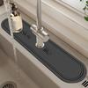 Faucet Absorbent Mat Polyester Rubber Sink Splash Catcher Splash-proof Strong Water Absorption Household Kitchen Gadgets