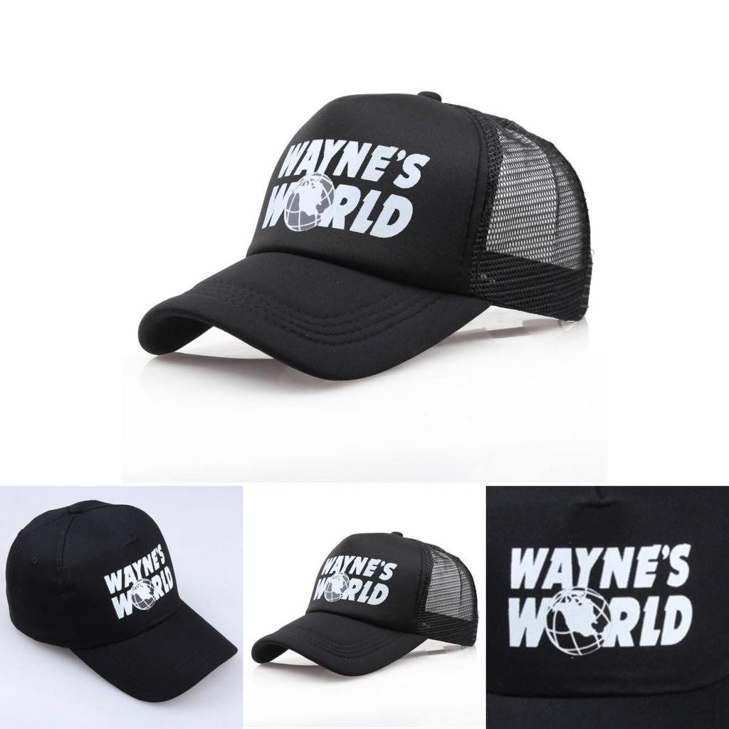 Trendy Lan Yin Wholesale Wayne's World Duck Tongue Cap Sun Hat Hip-hop Hat Unisex Baseball Cap With Embroidered Logo