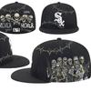 Chicago White Sox Chicago White Sox baseball cap, team hip-hop skull cap, can be worn backwards