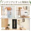 SALUDABLE Wooden Wall Wall Hanger for Coats and Stylish Interior Storage 5 Hooks, Hats, (Natural, Hooks)