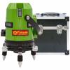 FUKUDA | Fukuda Full-Line Green Laser Level EK-436GJ, 2 Lithium Batteries, 7 Lines, 7 Dots, 4 Vertical, 4 Horizontal, Full Circumference, Laser Level