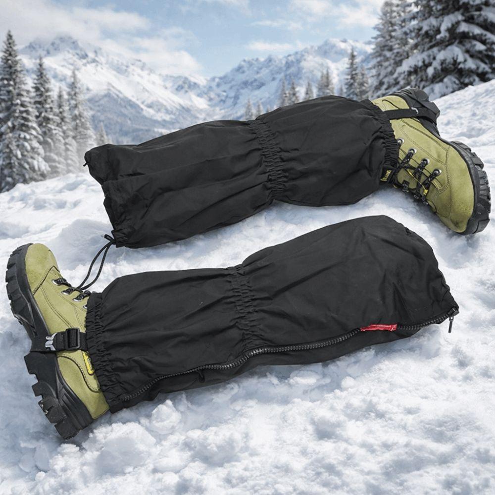 Windproof Leg Gaiters Waterproof Leg Warmers Mountaineering Snow Boot Covers Hiking