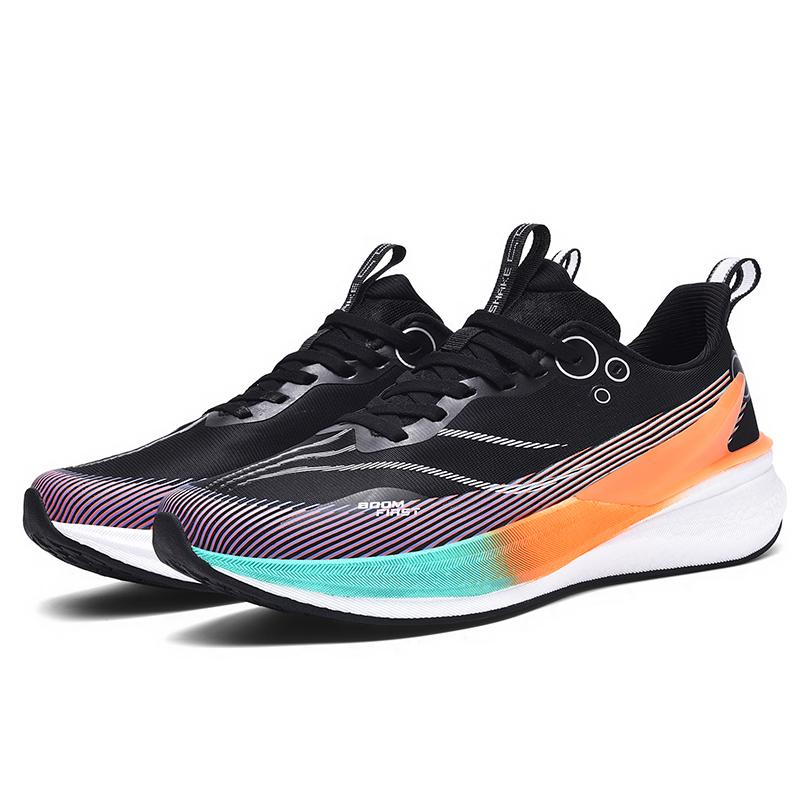 Men's Women's Sports Shoes Sneakers Carbon Plate Hollow Design Running Marathon Racing Shock-absorbing Athletics Training Shoes