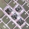 Handmade Translucent Shell Resin Keycaps for Mechanical Keyboards - Colorful Cross-Axis Design