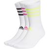adidas Crew-Socken Unisex 3er-Pack Weiß GQ5979