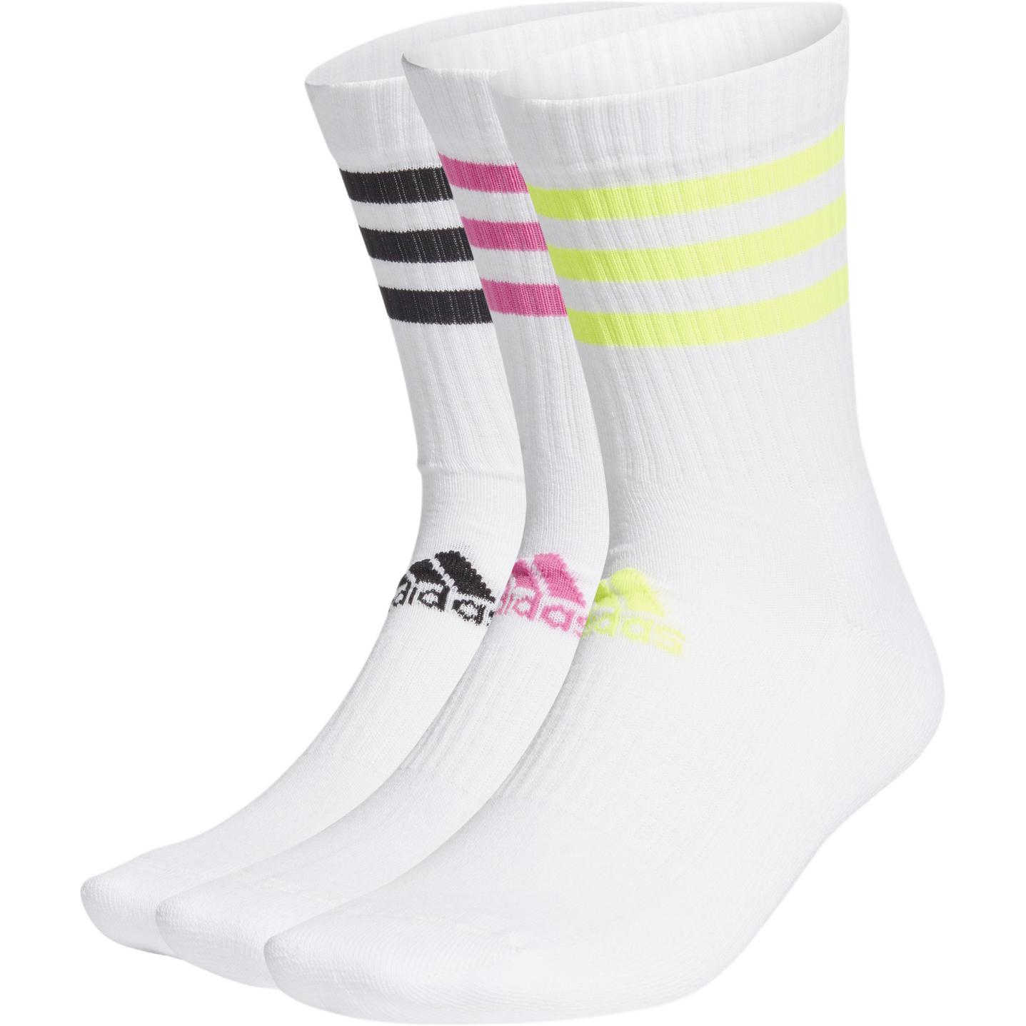Adidas Crew Socks Unisex 3 Pack White GQ5979 L