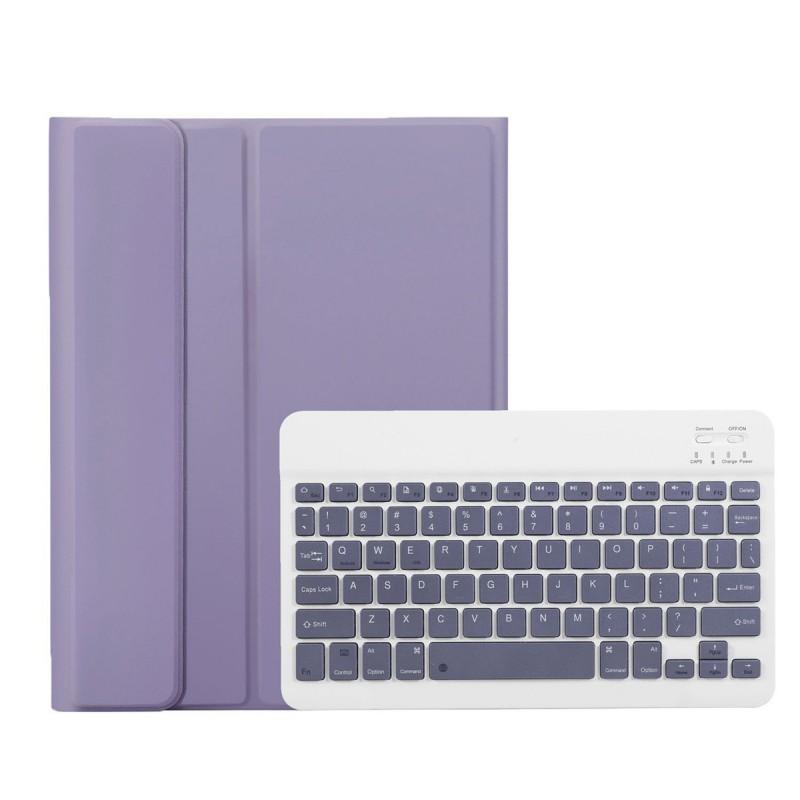 IPad 10th 11th Gen Case With Keyboard Folio TPU Protective Cover Pen Slot Stand Function Sleep/Wake Anti-Fingerprint