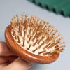 Multi-Functional Wood Therapy Massage Comb Scalp Head Massager Natural Sandalwood Circular Tooth Guasha Scraping Body Massager