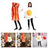 Funny Fancy Dress Outfit Adult Food Character Cosplay Costume For Men Women Birthday Christmas Role Playing Outfit