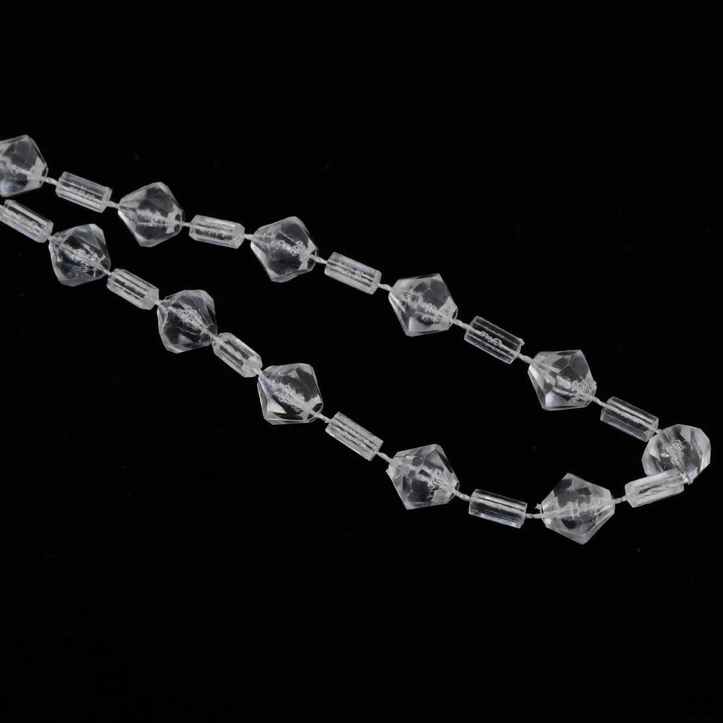 20 5m Wedding Christmas Acrylic Beads Strand