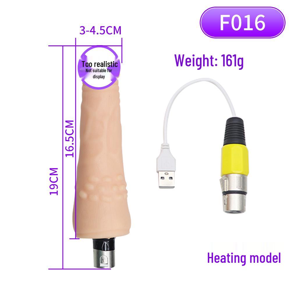 Three-hole Realistic Dragon Bone Adult Sex Toy Accessory