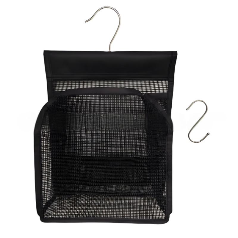 Toiletries Storage Small Hanging Basket Shower Tote Bag Storage Organizer Mesh Belt Hook Bathroom Toiletry Bag Shower Storage