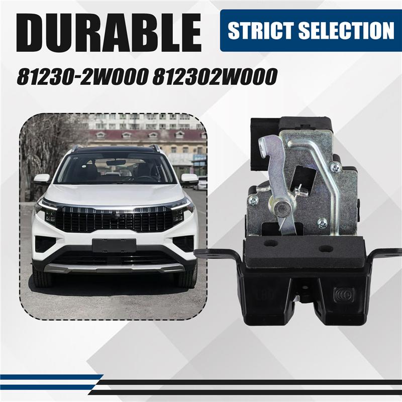 AUTO 81230-2W000 812302W000 Automotive Parts Tailgate Trunk Lock Actuator For Hyundai Santa Fe Sport Kia Soul EV 2015 2016