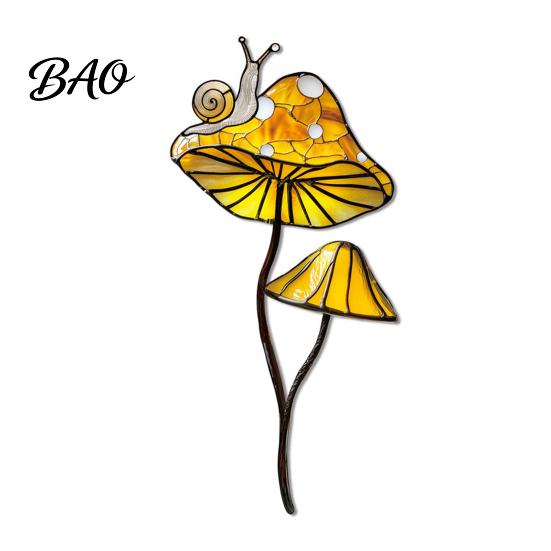 Colorful Yard Stakes Planter Insert Stake, Double-Sided, Flower Pot Decor Metal Garden Decorative Insect Animal Stake for Plant Pots Bed Decoration