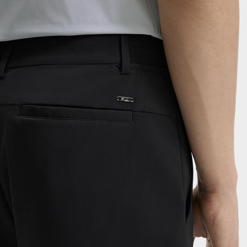 New FILA Casual Shorts Men's Jet Black F11M432802FBK