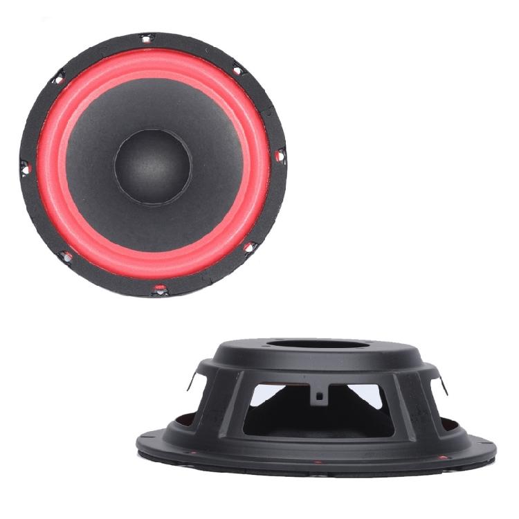 Passive Speaker Radiator With Red Rubber Surround Full Frequency Car Speaker Radiator Replacement