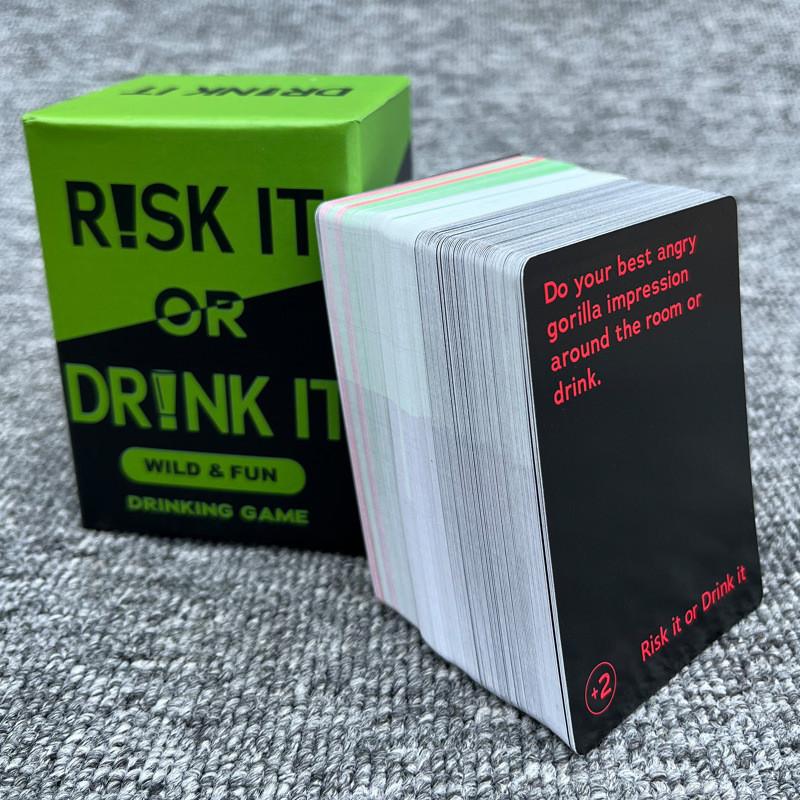 Engaging Risk It Or Drink Adult Party Game For Hilarious Game Night Fun