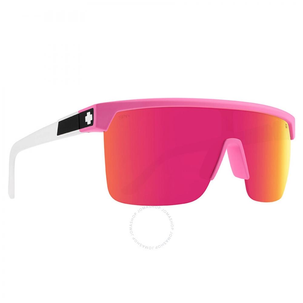 

Spy Flynn 5050 Happy Bronze Pink Mirror Shield Unisex Sunglasses 6700000000215