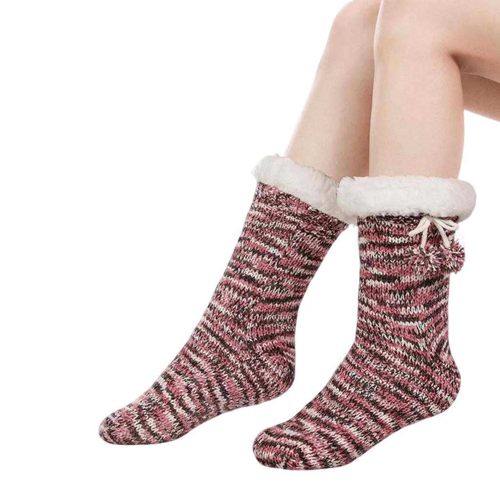 Fuzzy Socks For Women Girl - Winter Warm Sleeping Plush Comfy Slipper Socks