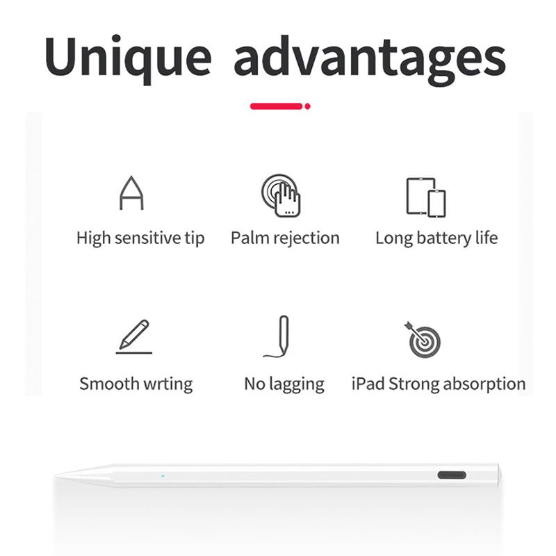 Active Stylus Touch Pen For iPad Pro 11 12.9 2021 2020 Palm Rejection Tablet Pencil For iPad 10.2 2019 Air3 10.5 Air4 10.9