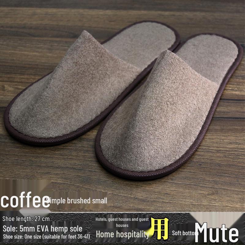 Disposable Terry Cloth Slippers for Hotel Guests