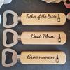 Bottle Openers with Wooden Handle Bartender Bottle Opener Engraved Beer Bottle Opener for Guests Wedding Birthday Party Baby Shower Graduation