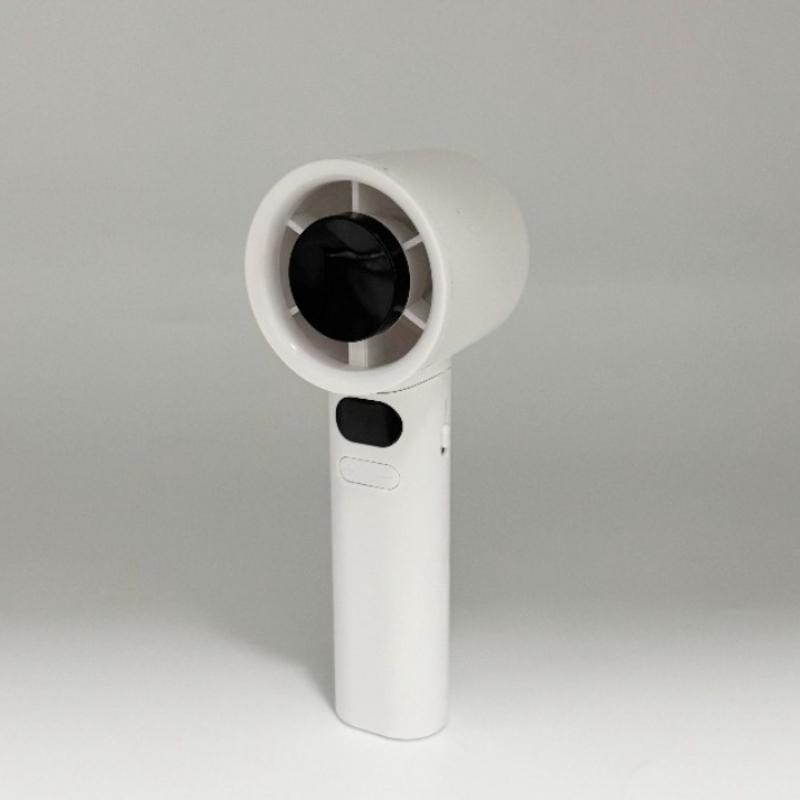 

Портативный ручной вентилятор 120 скоростей ветра Мини беспроводной ручной вентилятор с USB зарядкой Персональные высокоскоростные вентиляторы Электрический вентилятор для ресниц белый