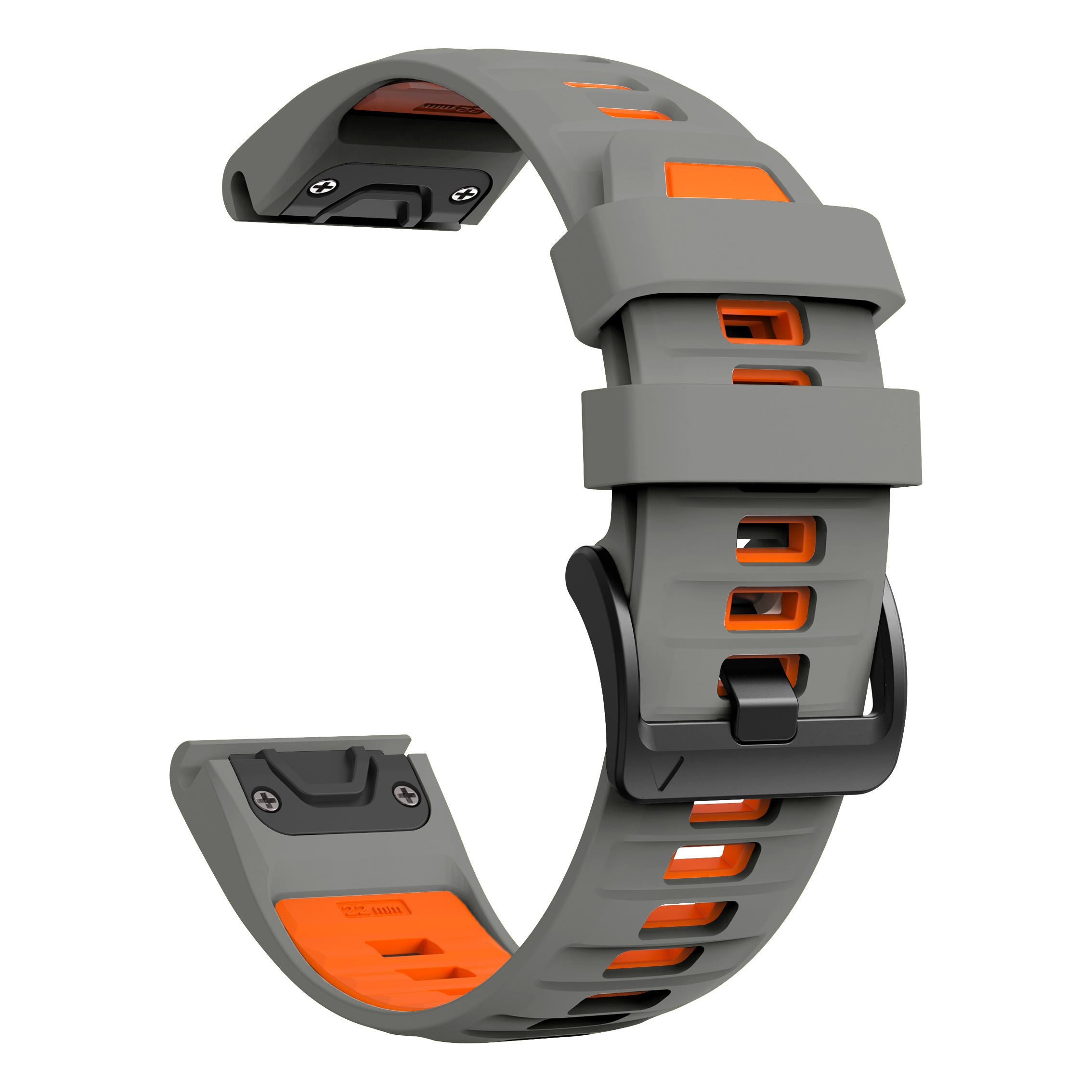 

26mm 22mm Silicone QuickFit Strap For Garmin Fenix E 8 PRO 8x 7X/6 6X/5 5x puls/Enduro3/Tactix 8 Quatix/Epix Pro Sports Bracelet 1PCS QuickFit 22mm