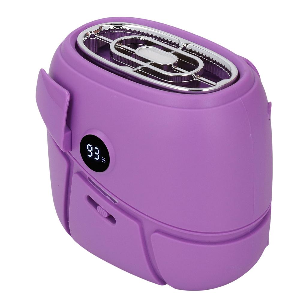 Waist Hanging Fan LED Display Portable Cooling Fan for Outdoor Work 100 Levels Adjustment Scent Diffusion Function