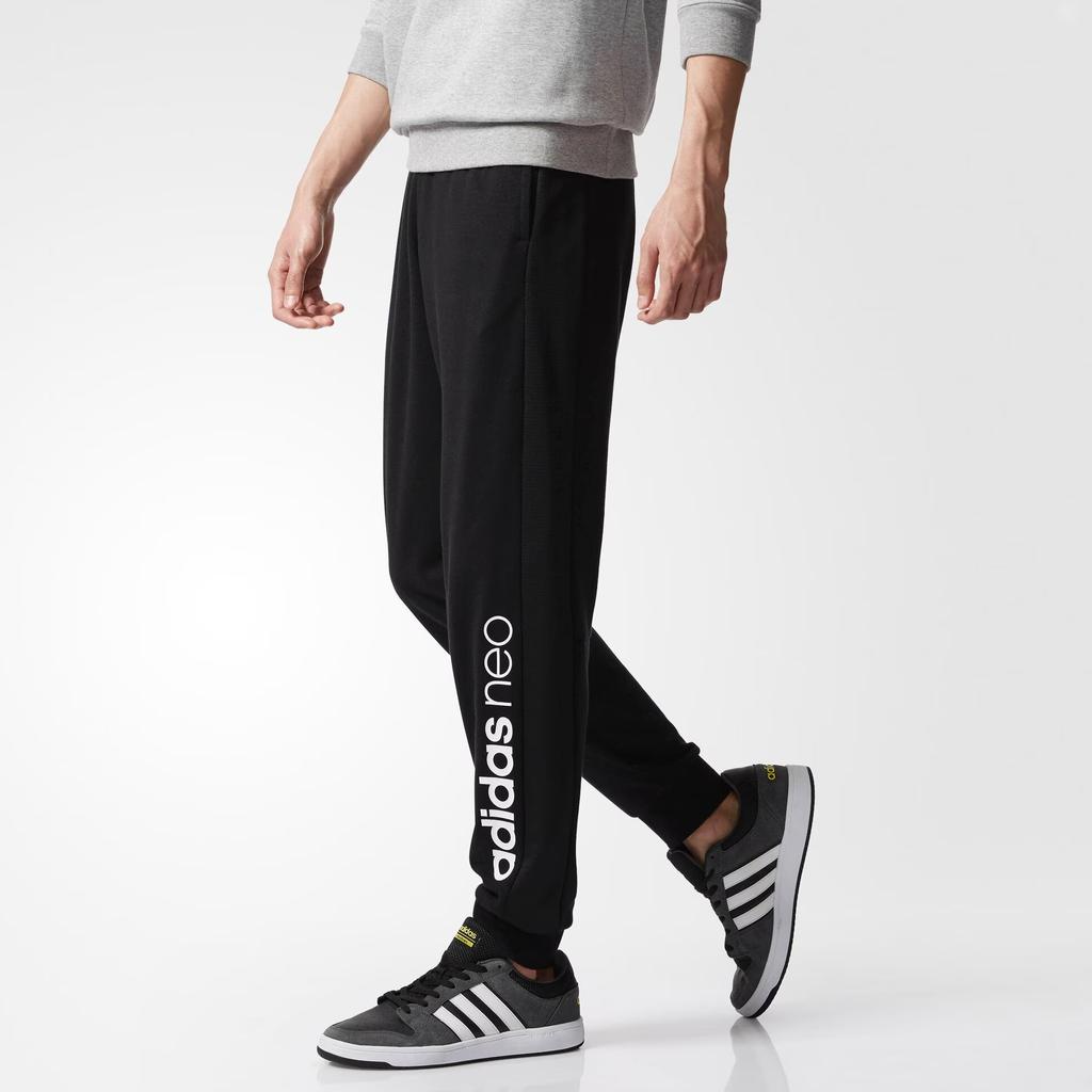 Adidas Neo Knitted Sweatpants Men's Black CD3165-