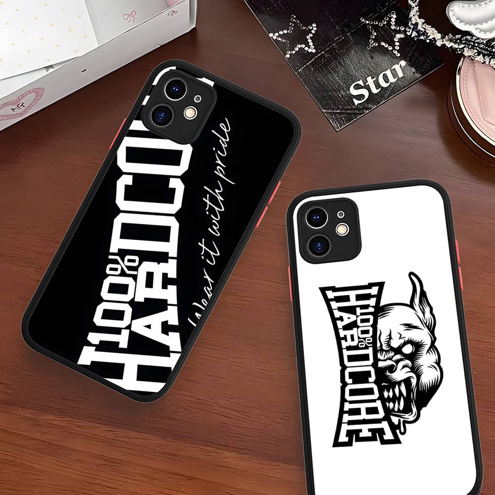 Bone Gabber 100Hardcore Dog Phone Case For IPhone 11 12 13 14 15 16 Pro Plus X XS MAX Matte Bumper Shockproof Cover