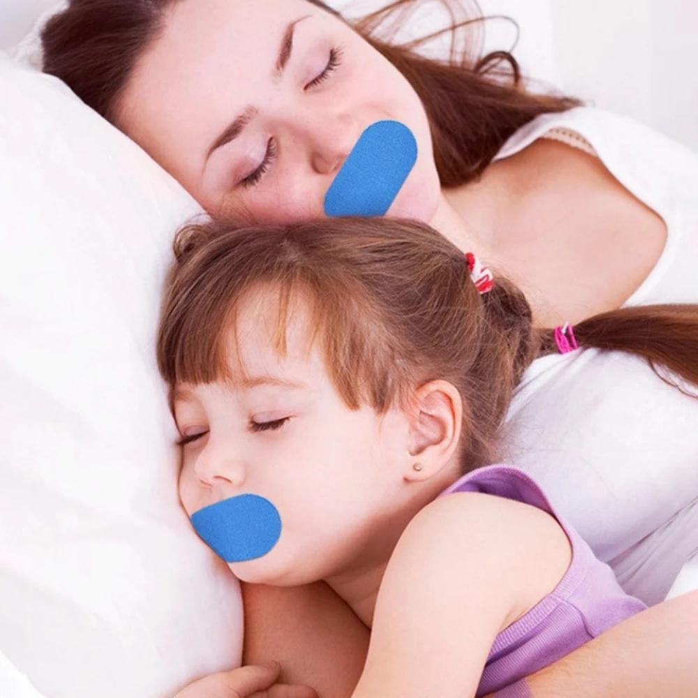 30/60/90Pcs Anti Snoring Mouth Tape Sleeping Keep Mouth Close Prevent-Snoring Gentle Sleep Strip for Home Travel