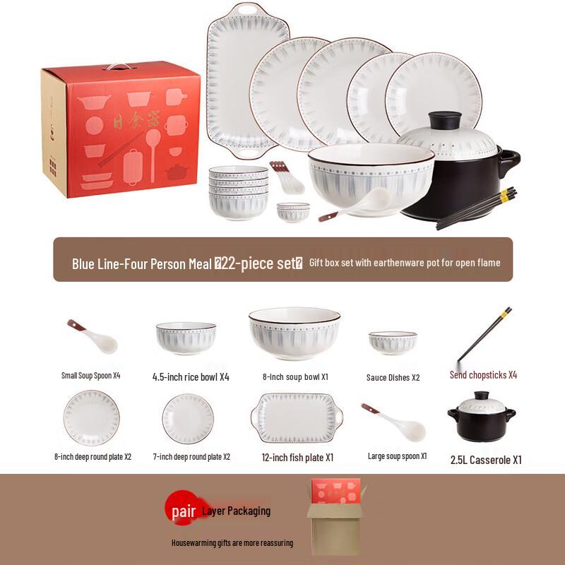 Japanese Ceramic Dinnerware Set