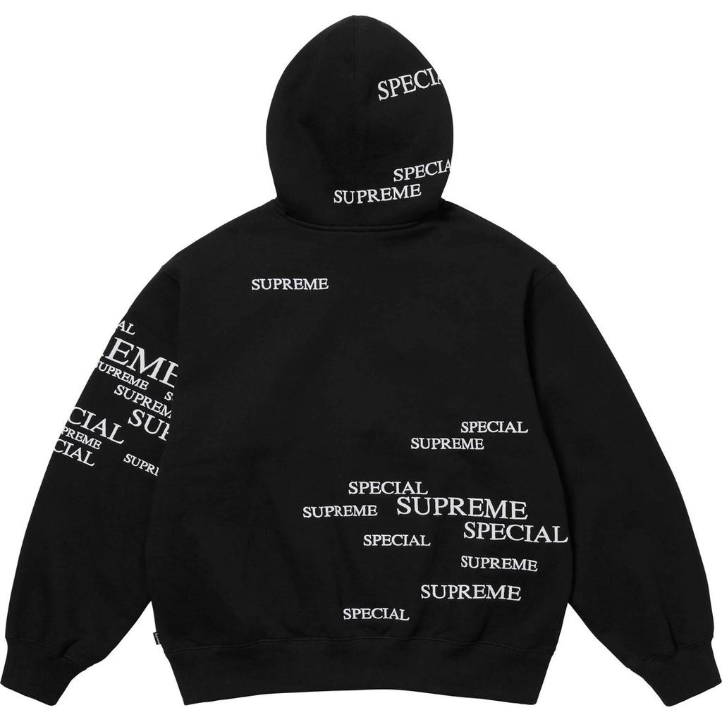 Supreme FW24 WEEK12 Special Zip Up Hooded Sweatshirt Logo Unisex SUP-FW24-204