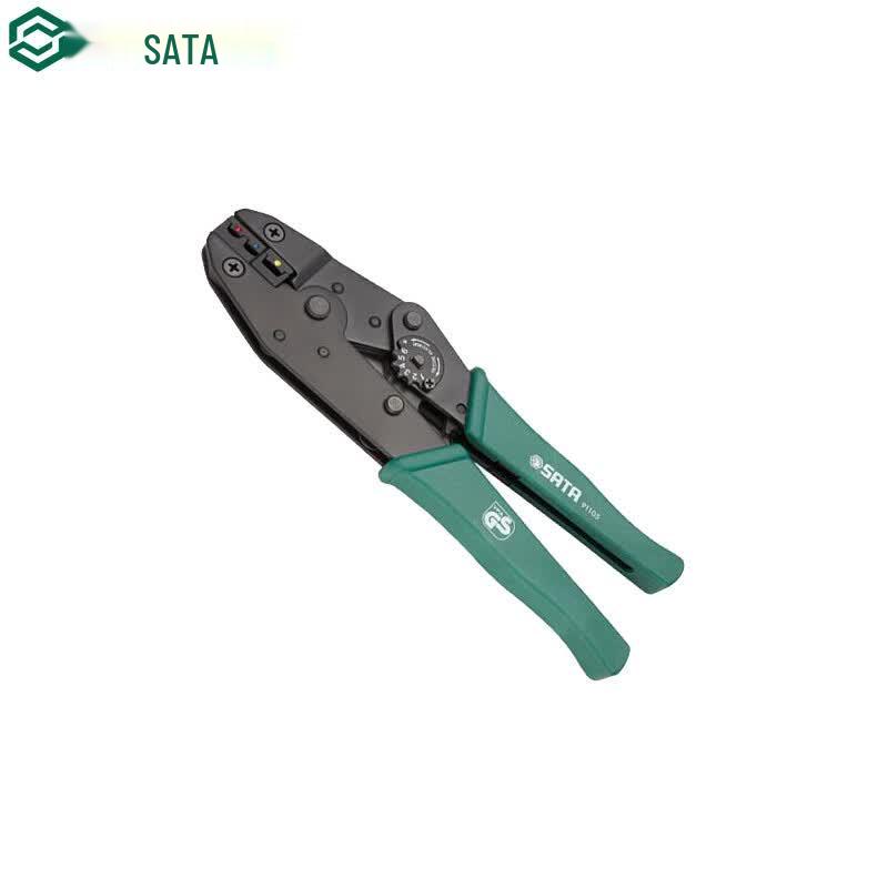 SATA 91105 Powerful Insulated Terminal Crimping Pliers