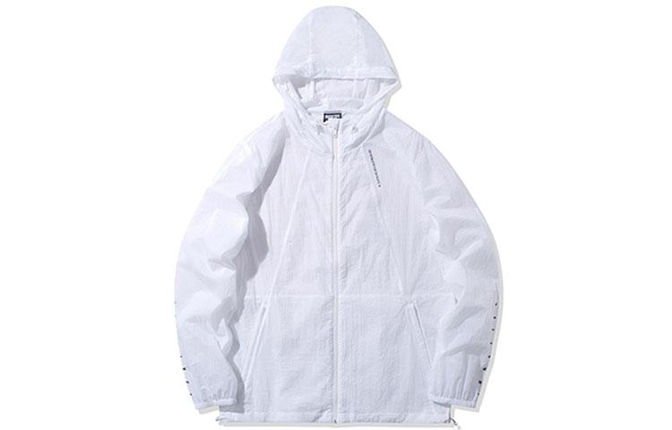 Li Ning Jackets Men s White Hooded Thin Other AFDQ207-1 L