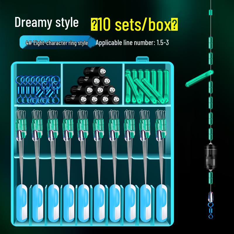 Space Bean Silicone Float Fishing Line & Accessories Set