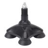 Crutch Tip Slip Proof Walking Cane Foot Tip Good Stability ABS Accessory for Replacement