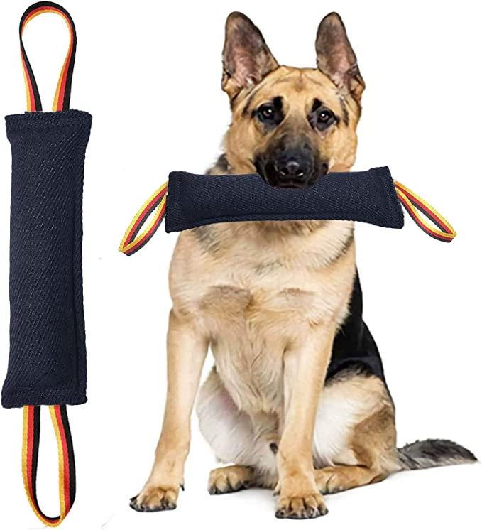 TEMU Dog Training Tear-Resistant Bite Stick: Interactive Tug-of-War, Fetch, and Chew Toy for Pets.