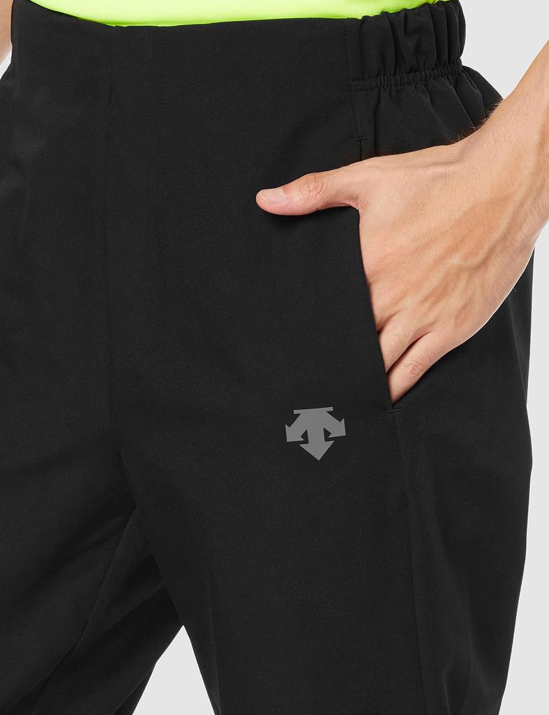 Long Pants Descente HEATNAVI TOUGH Soft Shell Tapered Pants Water Repellent Training Running L [Move Sports] BK(DX-C1109AZ)