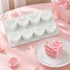 Heart Shaped Mousse Cake Mold Rose Dessert Mold Gift Silicone Cake Mold  Valentine's Day